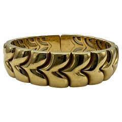 Vintage Bulgari Gold Bangle Bracelet