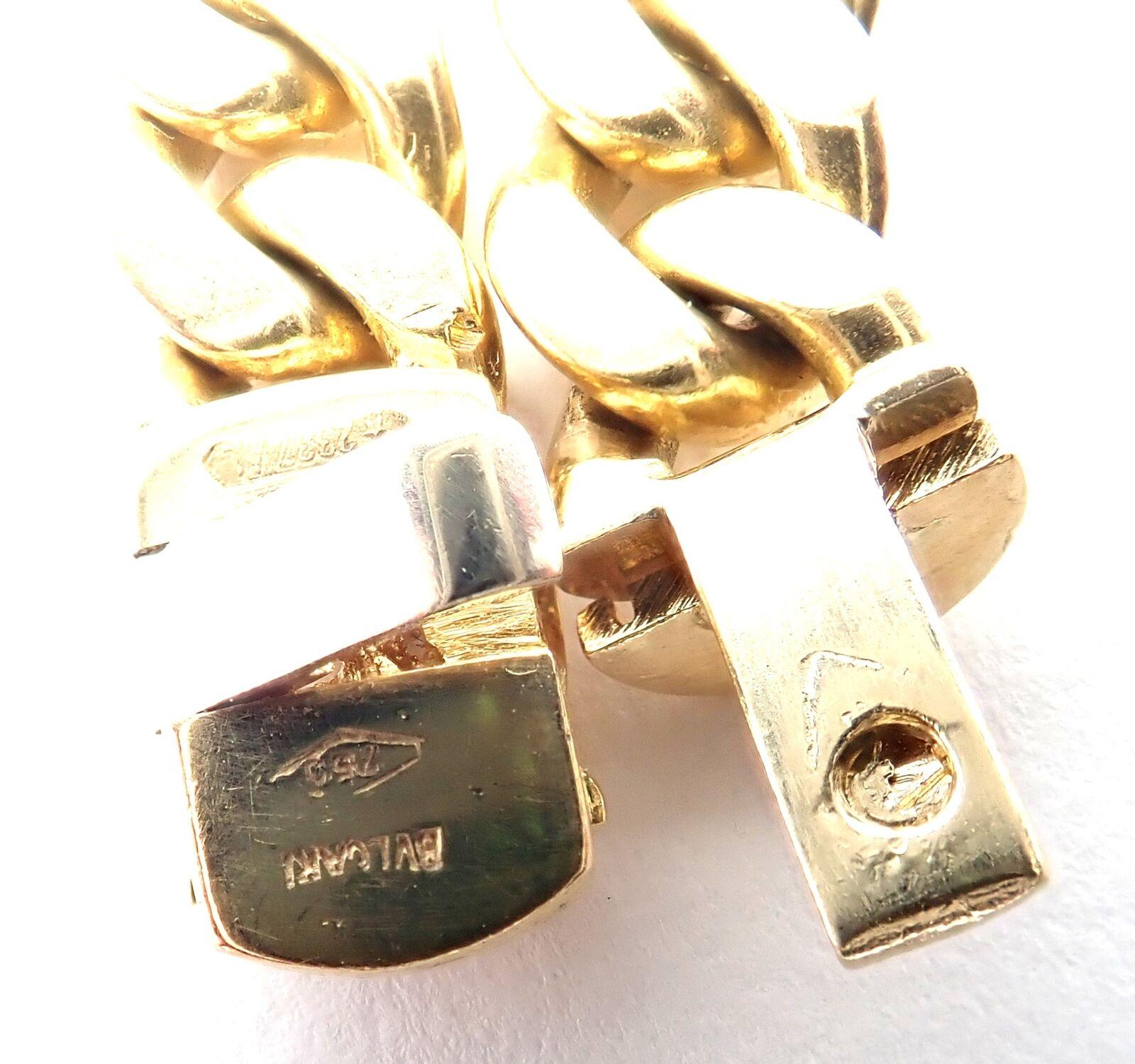 Bulgari Vintage Gliederhalskette aus Gelbgold mit sieben antiken Münzen, Vintage im Angebot 11