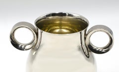 Vintage Bulgari Silver Vase, Italy, 1976