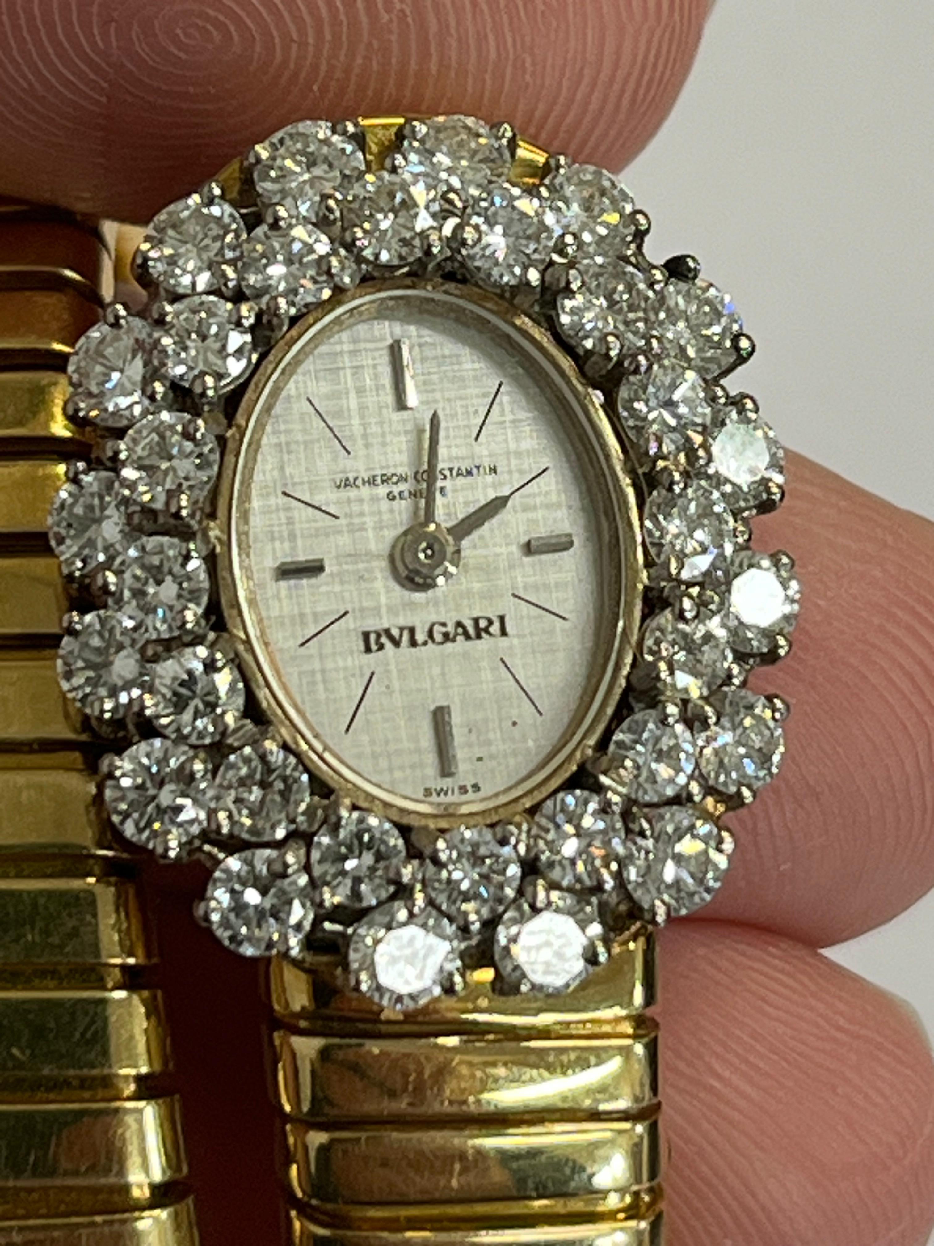 Women's Vintage Bulgari Vacheron Constantin Watch 1970s For Sale