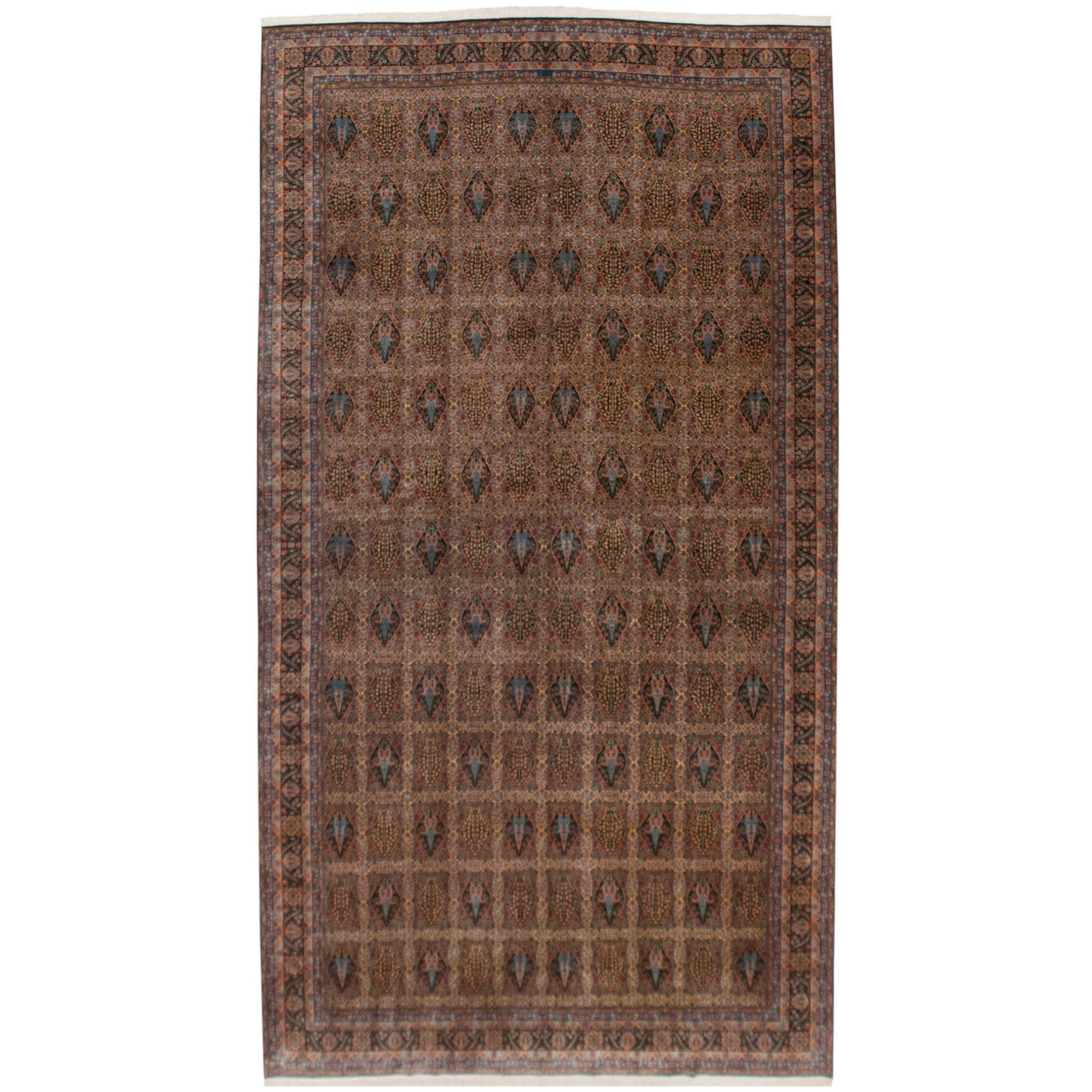 Tappeto vintage bulgaro Tabriz Design