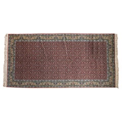 Used Bulgarian Tabriz Design Rug Runner 