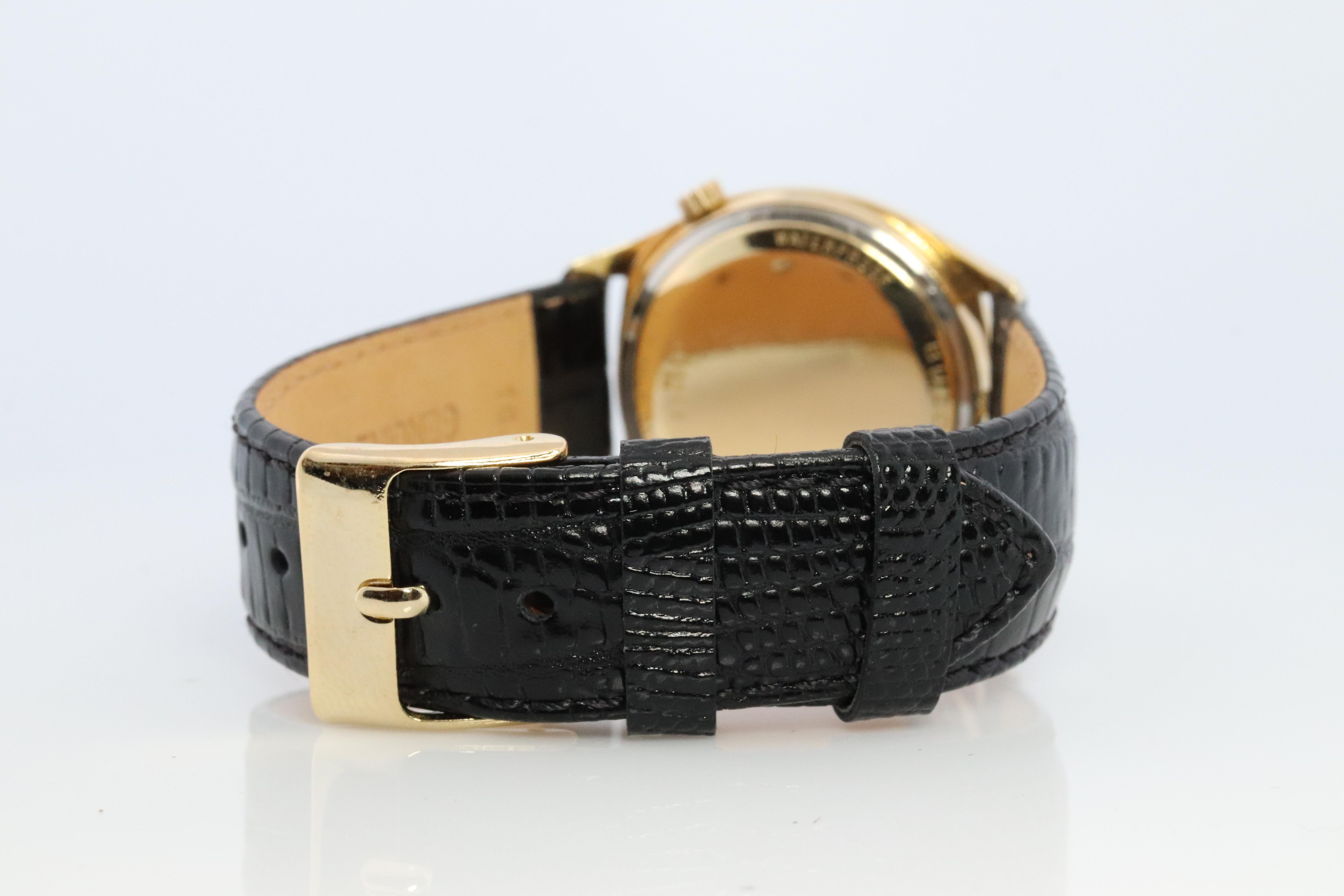 Vintage BULOVA Accutron M6 Vintage Uhr. 14k Gelbgold Bulova Accutron Electric. im Angebot 5