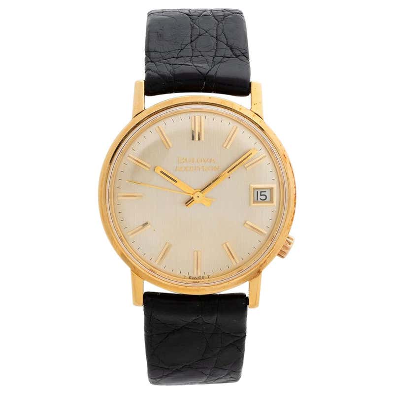 1950s Girard Perregaux Gyromatic 14K Gold Wristwatch at 1stDibs ...