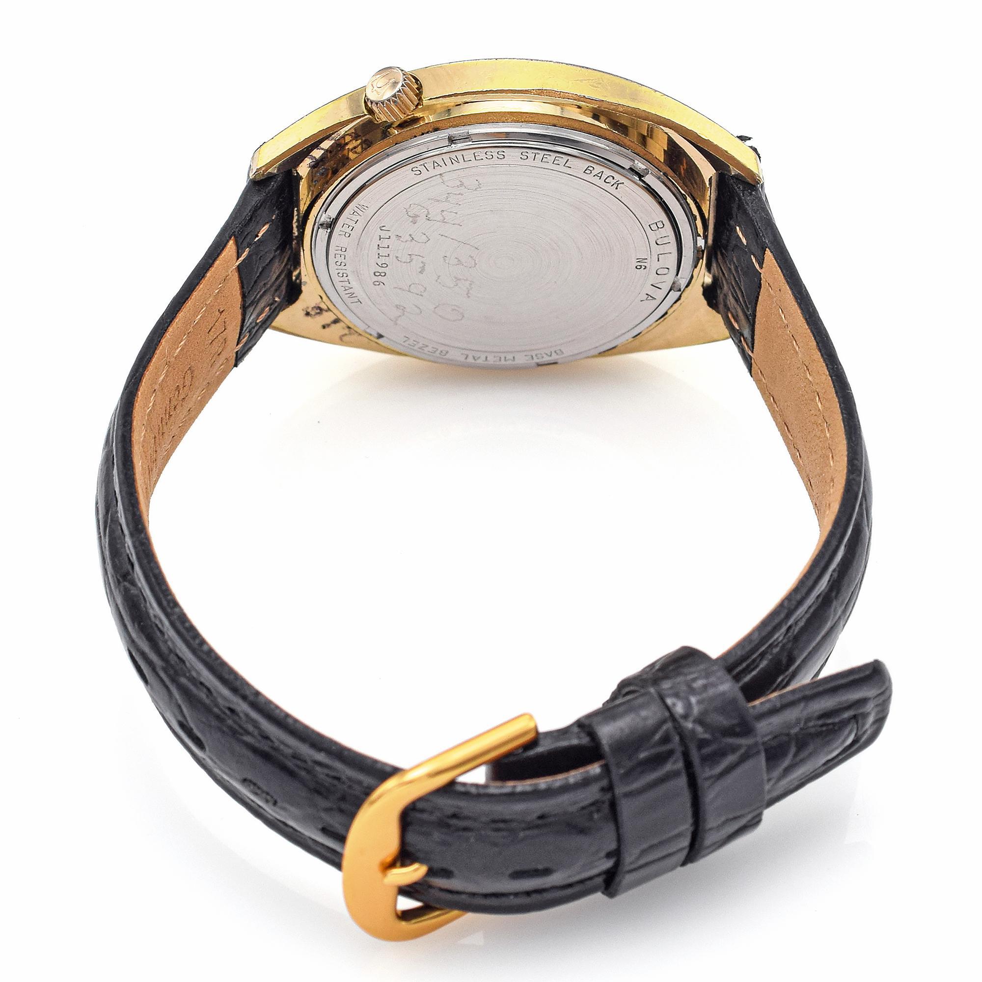Reloj de caballero Vintage Bulova Accutron Tuning Fork en Bueno estado para la venta en New York, NY