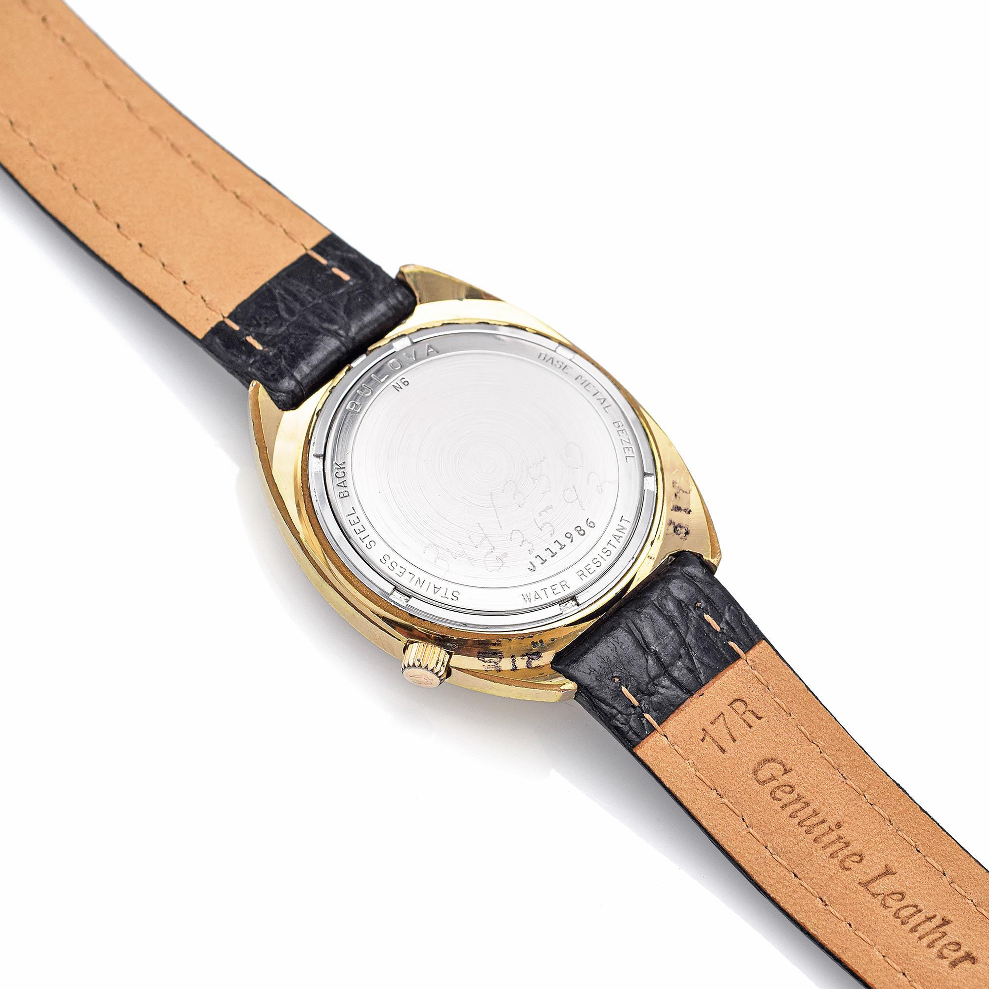 De los hombres Reloj de caballero Vintage Bulova Accutron Tuning Fork en venta