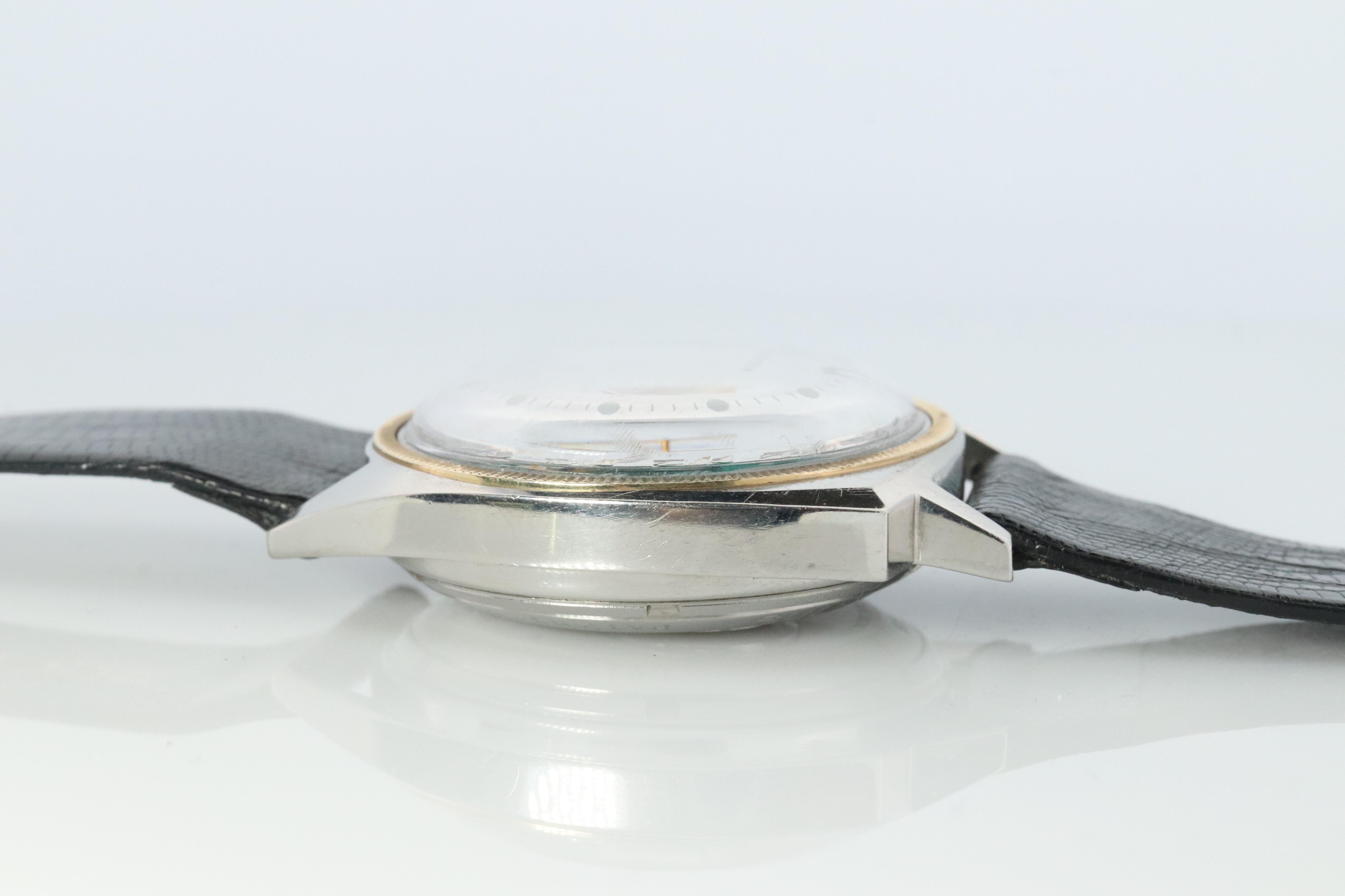 Vintage BULOVA Accutron-Uhr. Spaceview Bulova 14k Lünette Electric Transparent, Spaceview 5
