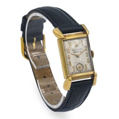 Vintage Bulova Excellency 14k Yellow Gold Handwind Watch