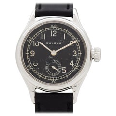 Vieille montre militaire Bulova de la deuxième guerre mondiale, 1944