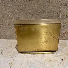 Vintage Bulova Quartz Desk Clock Germany