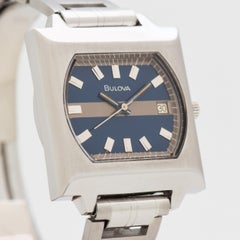 Vintage Bulova Reference T-3463 Square-Shaped Watch, 1973