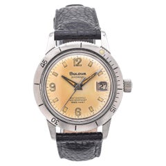 Reloj de hombre Vintage Bulova Snorkel 666 Feet Devil Diver