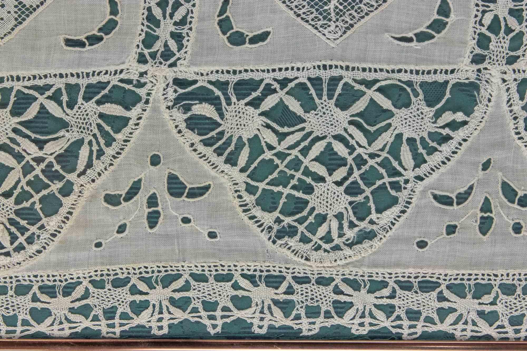 Dentelle vintage de Burano, Italie, début du 20e siècle Bon état - En vente à Roma, IT