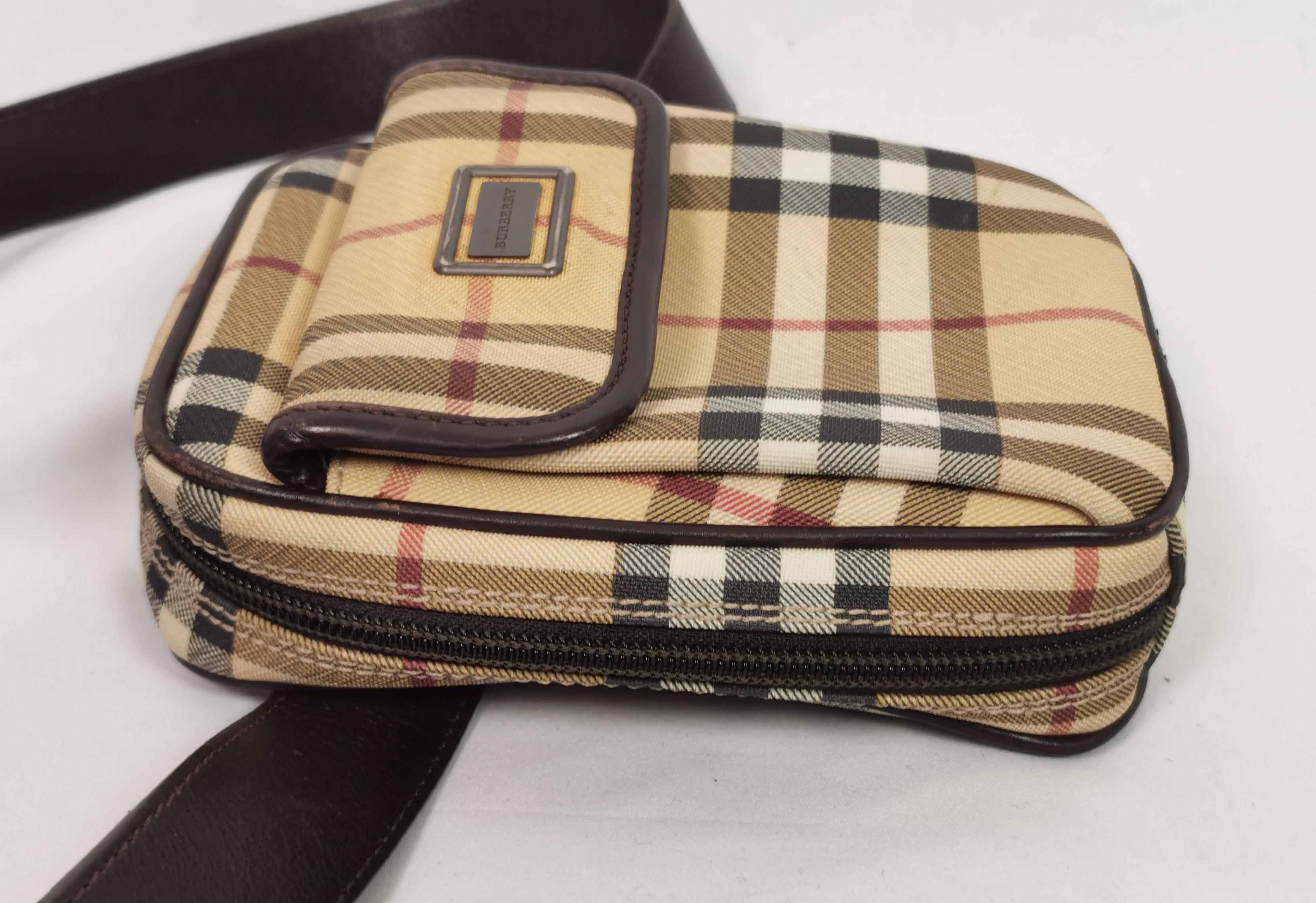 Vintage Burberry belt bag, Nova check  6