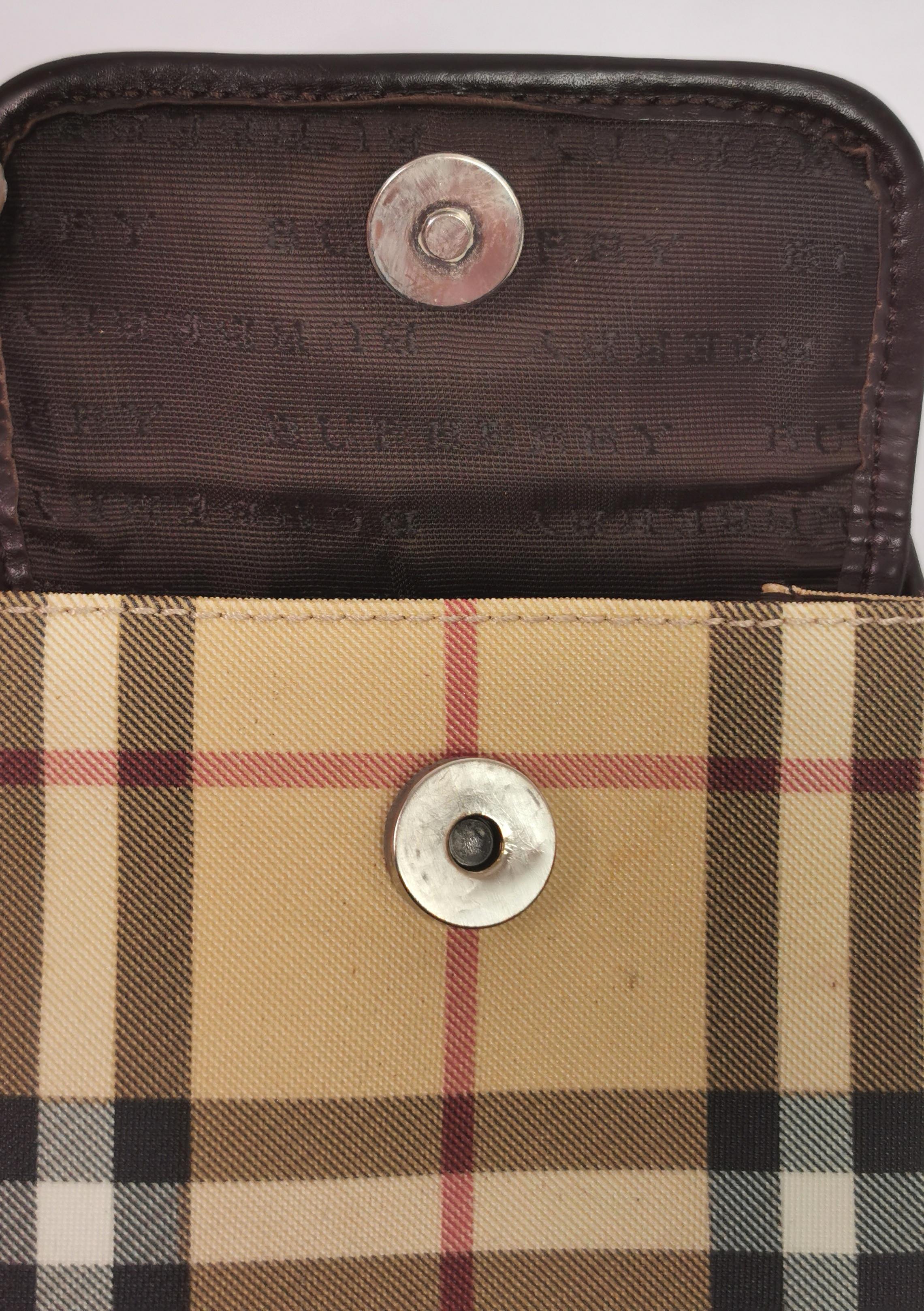 Vintage Burberry belt bag, Nova check  7