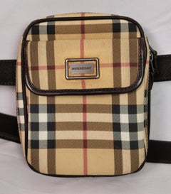 Vintage Burberry belt bag, Nova check