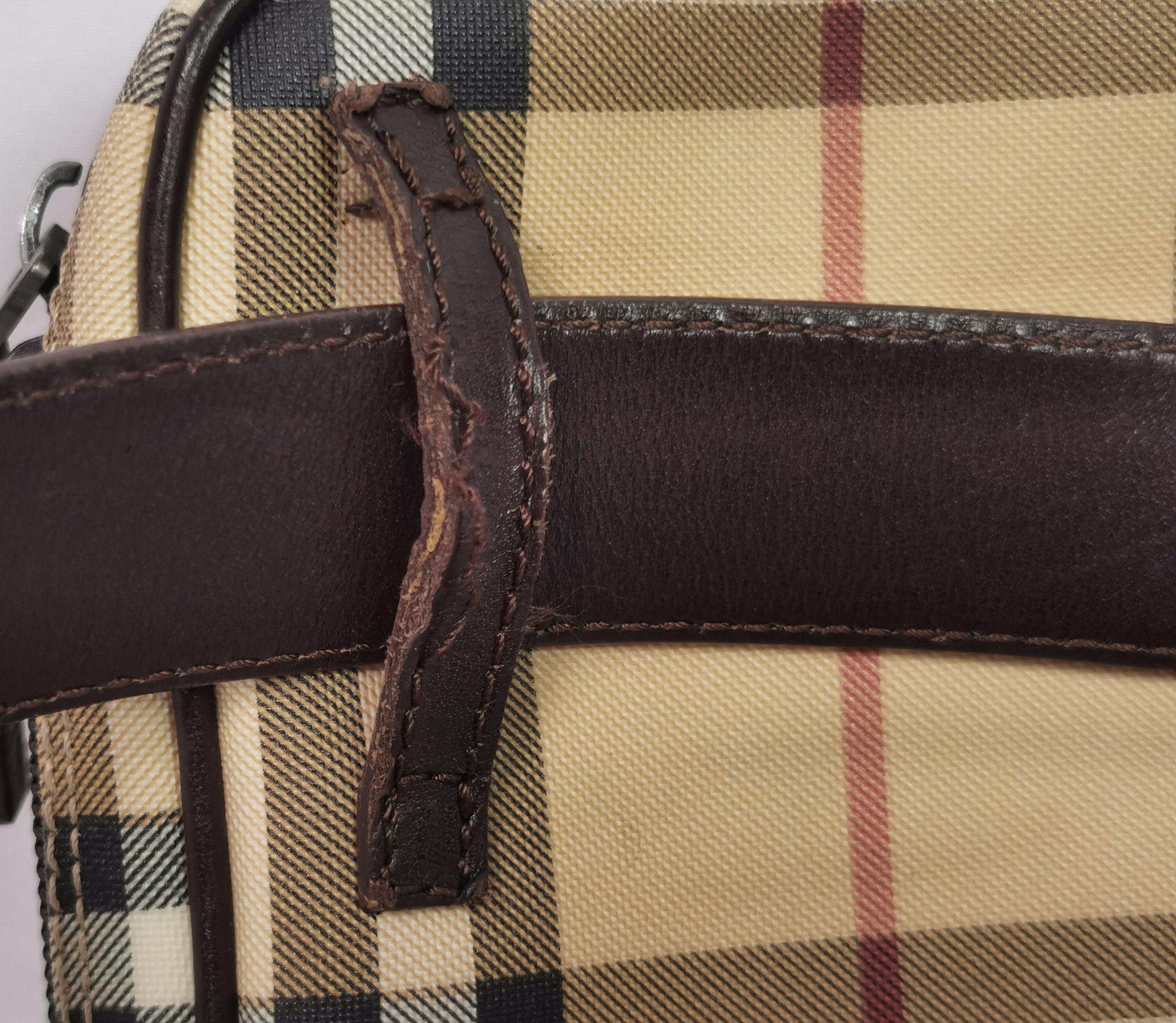 Vintage Burberry belt bag, Nova check  4