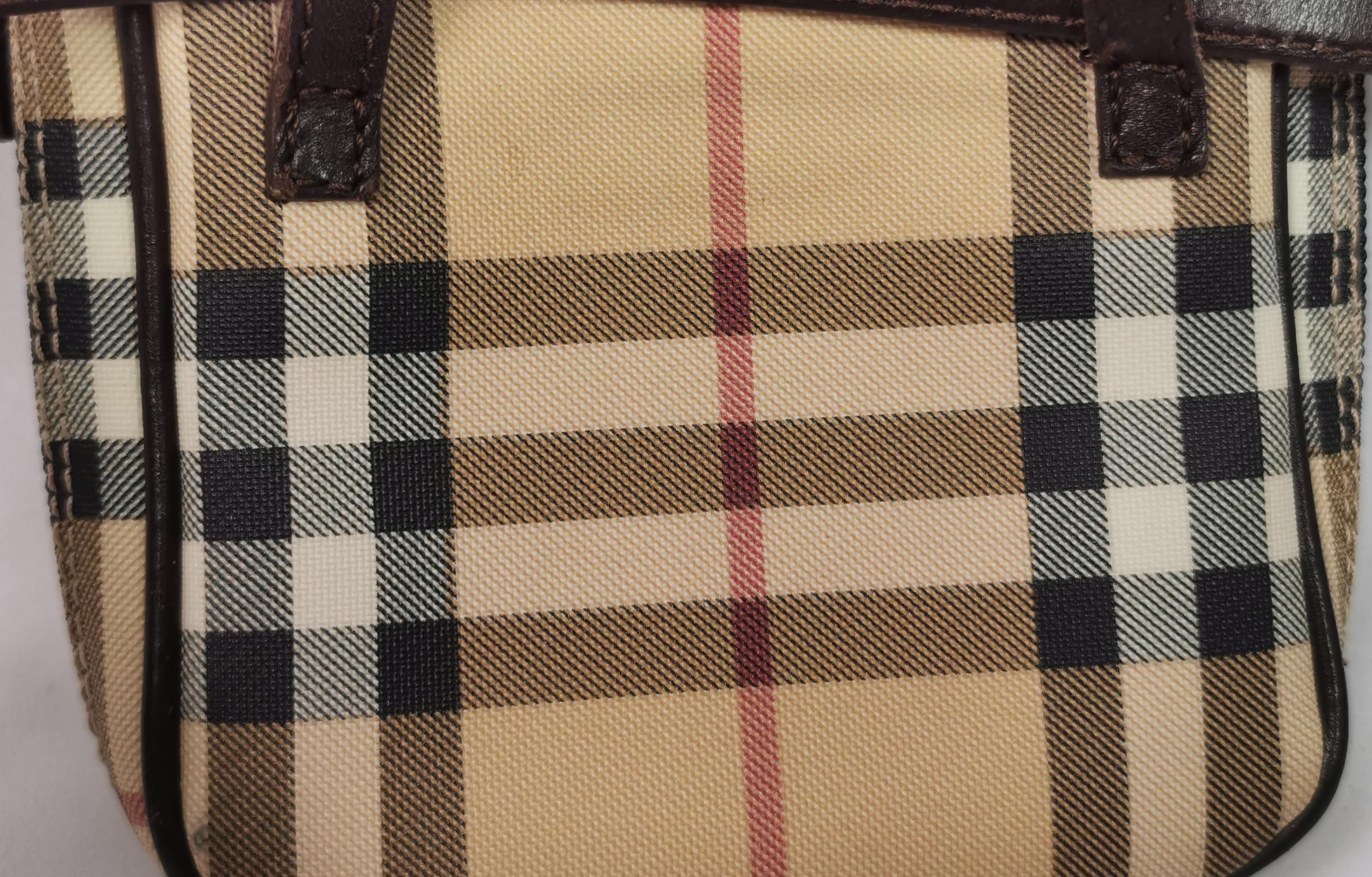Vintage Burberry belt bag, Nova check  5