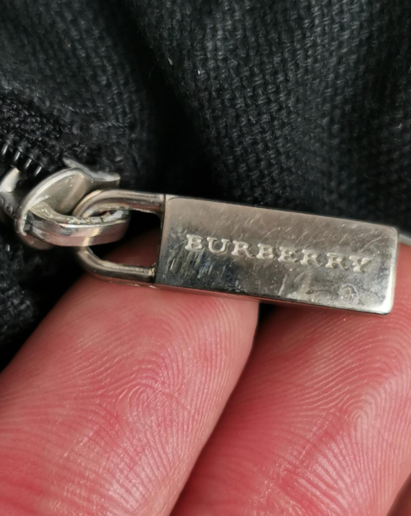 Vintage Burberry Crossbody satchel bag, messenger  4