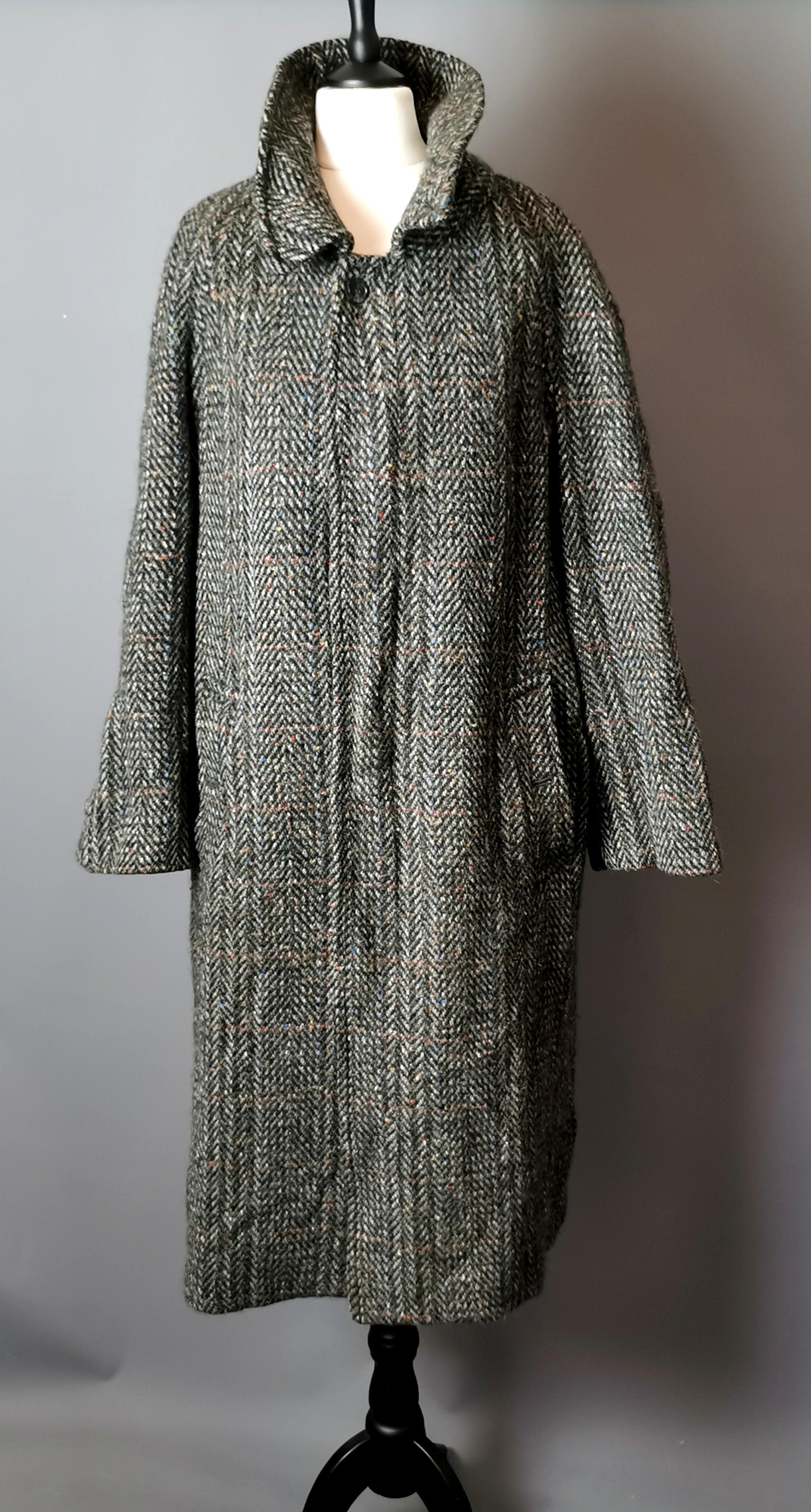 burberry irish tweed coat