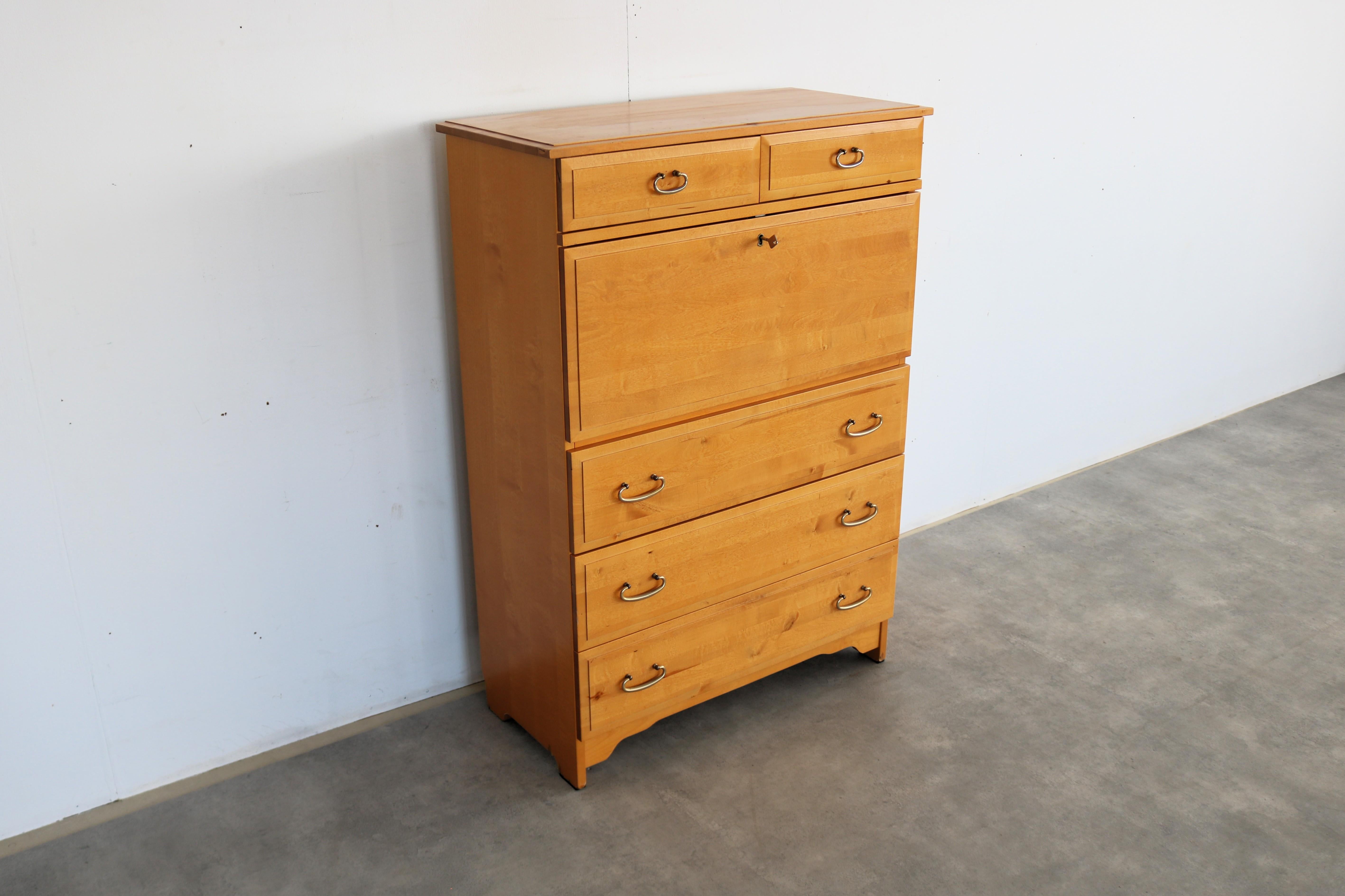 Fin du 20e siècle Bureau vintage  commode  armoire murale  Suédois en vente