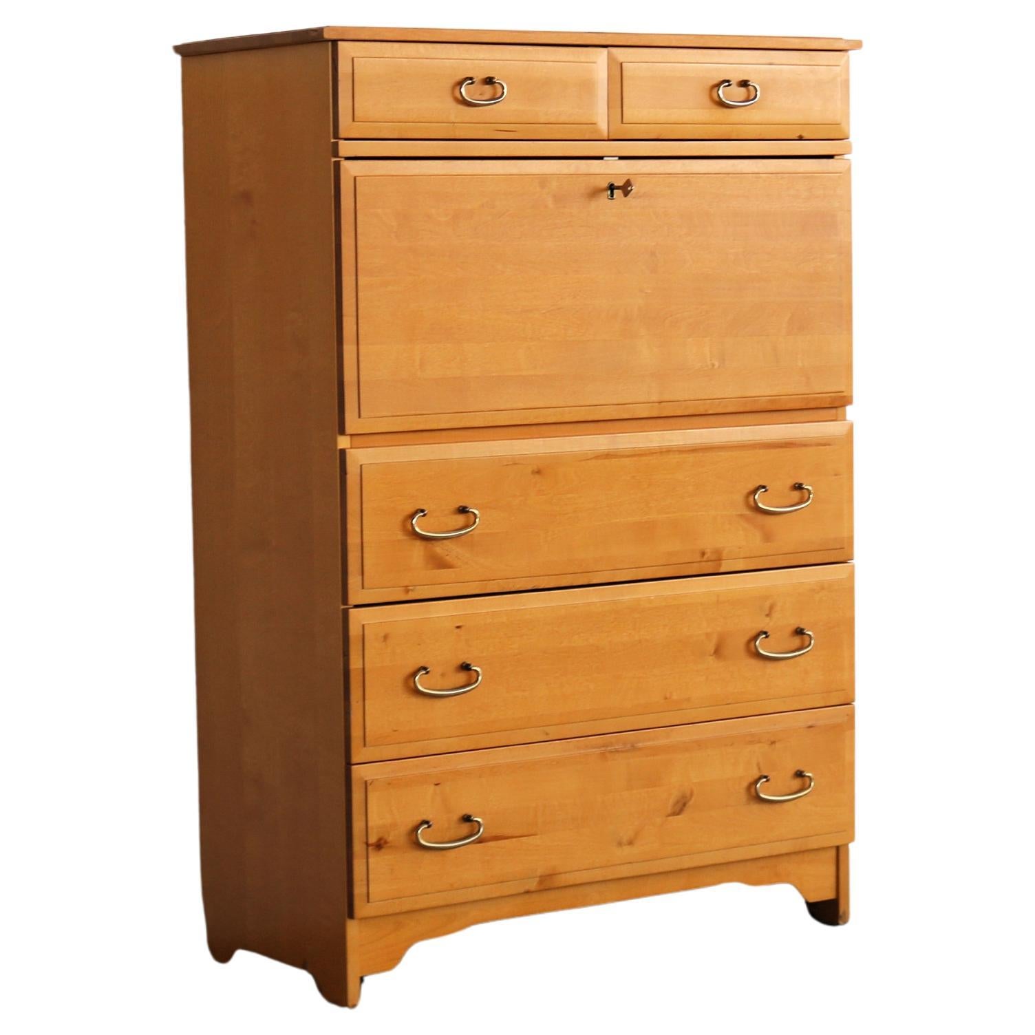 Bureau vintage  commode  armoire murale  Suédois en vente