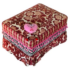 Fabric Ottomans and Poufs