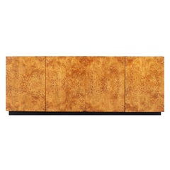 Vintage Burl Wood Credenza by Arthur Umanoff for Dillingham