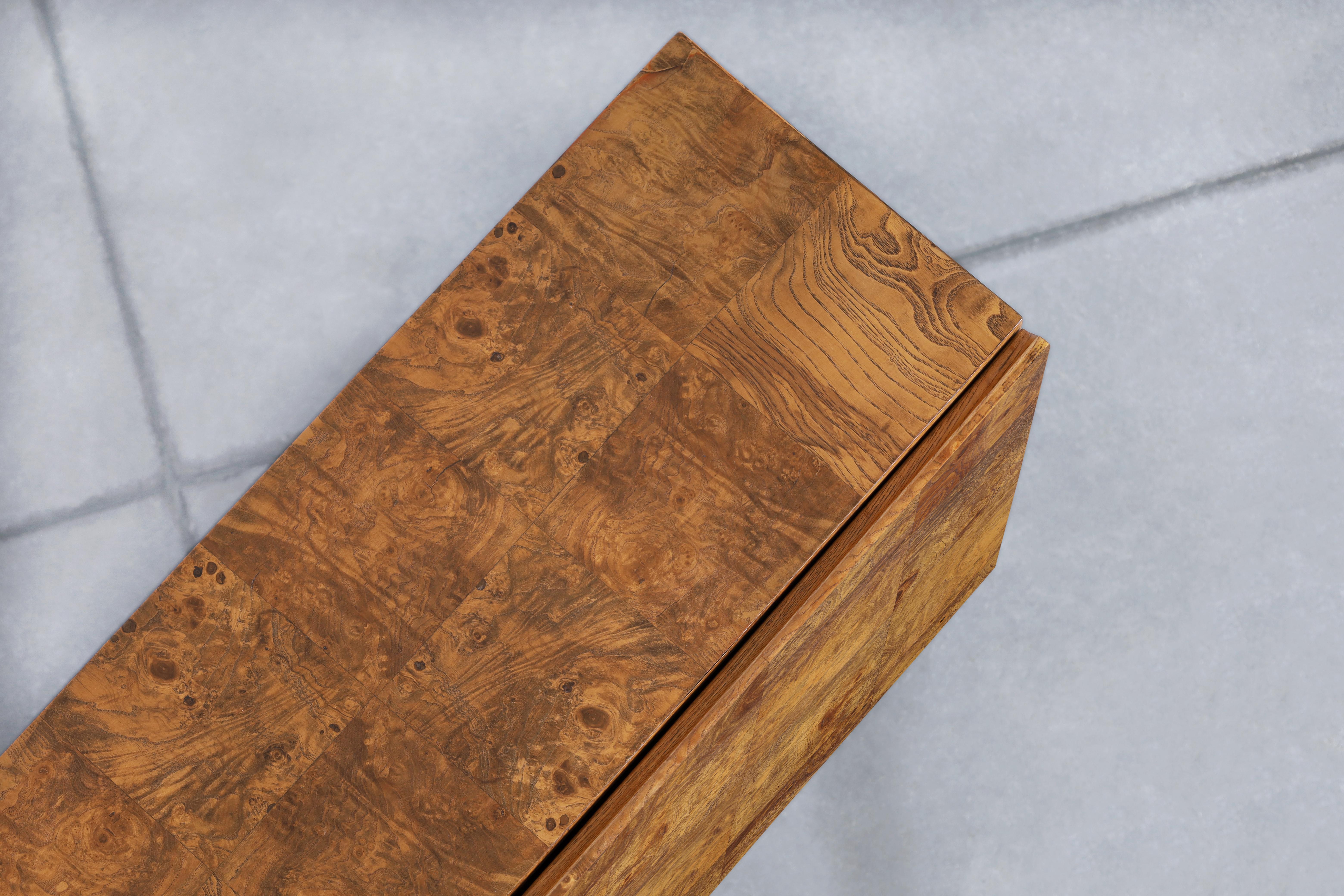 Credenza a muro in Wood Wood d'epoca di Milo Baughman per Thayer Coggin in vendita 6