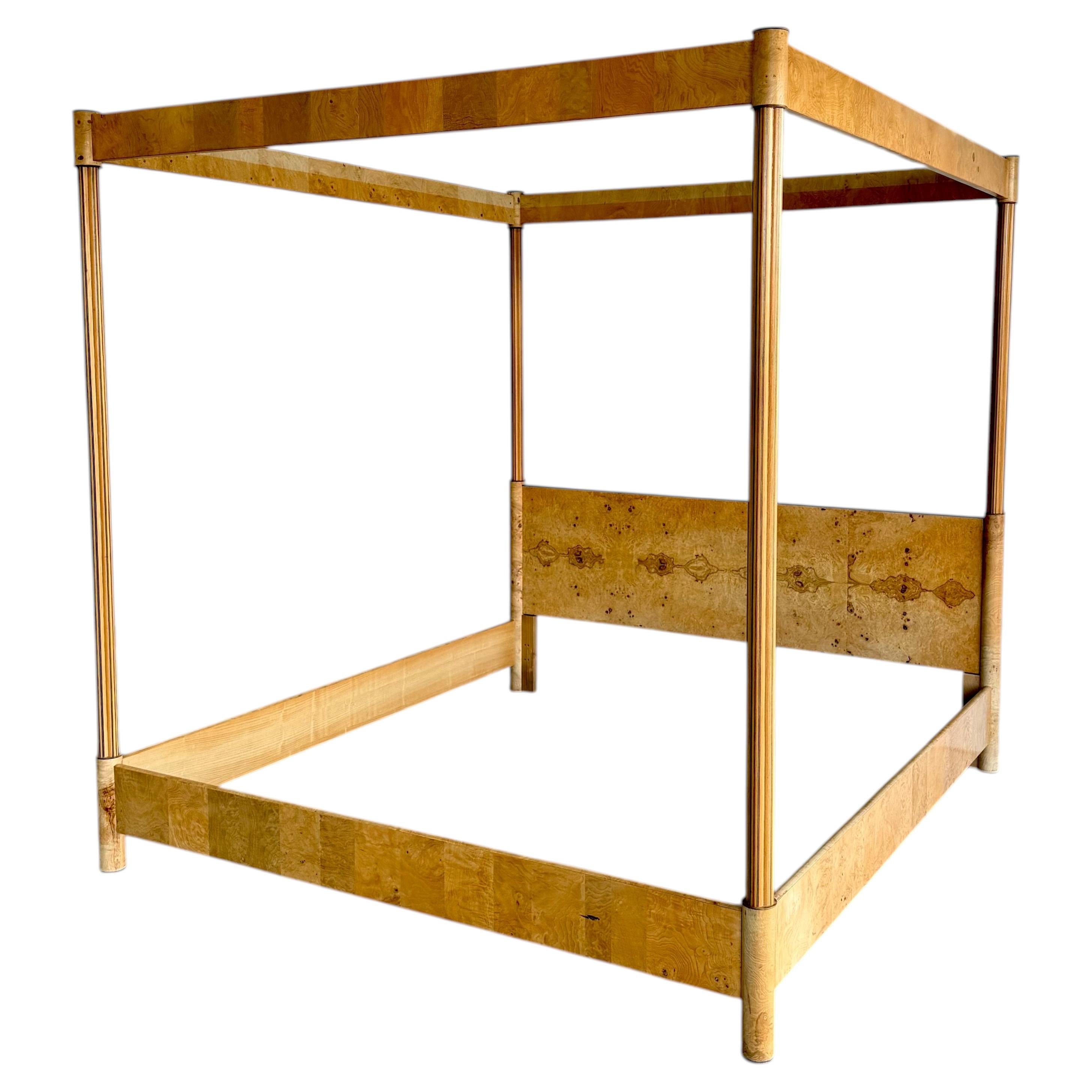 What is the canopy above a bed called?