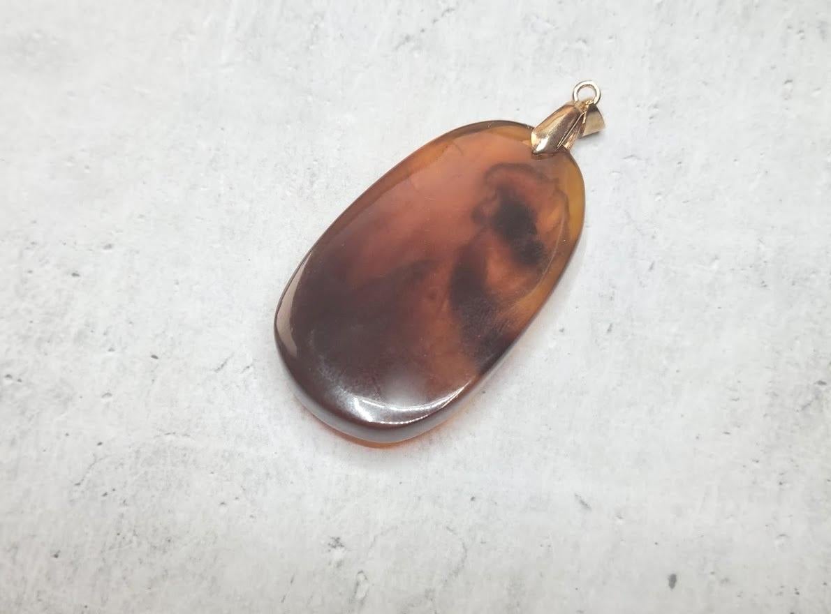Vintage Burmese Amber Tiger Pendant For Sale at 1stDibs | james avery ...