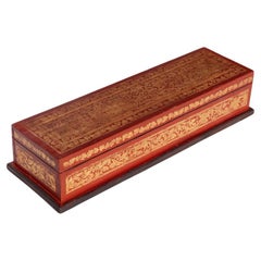 Burmesische Kammavaca Manuscript-Kommode im Vintage-Stil