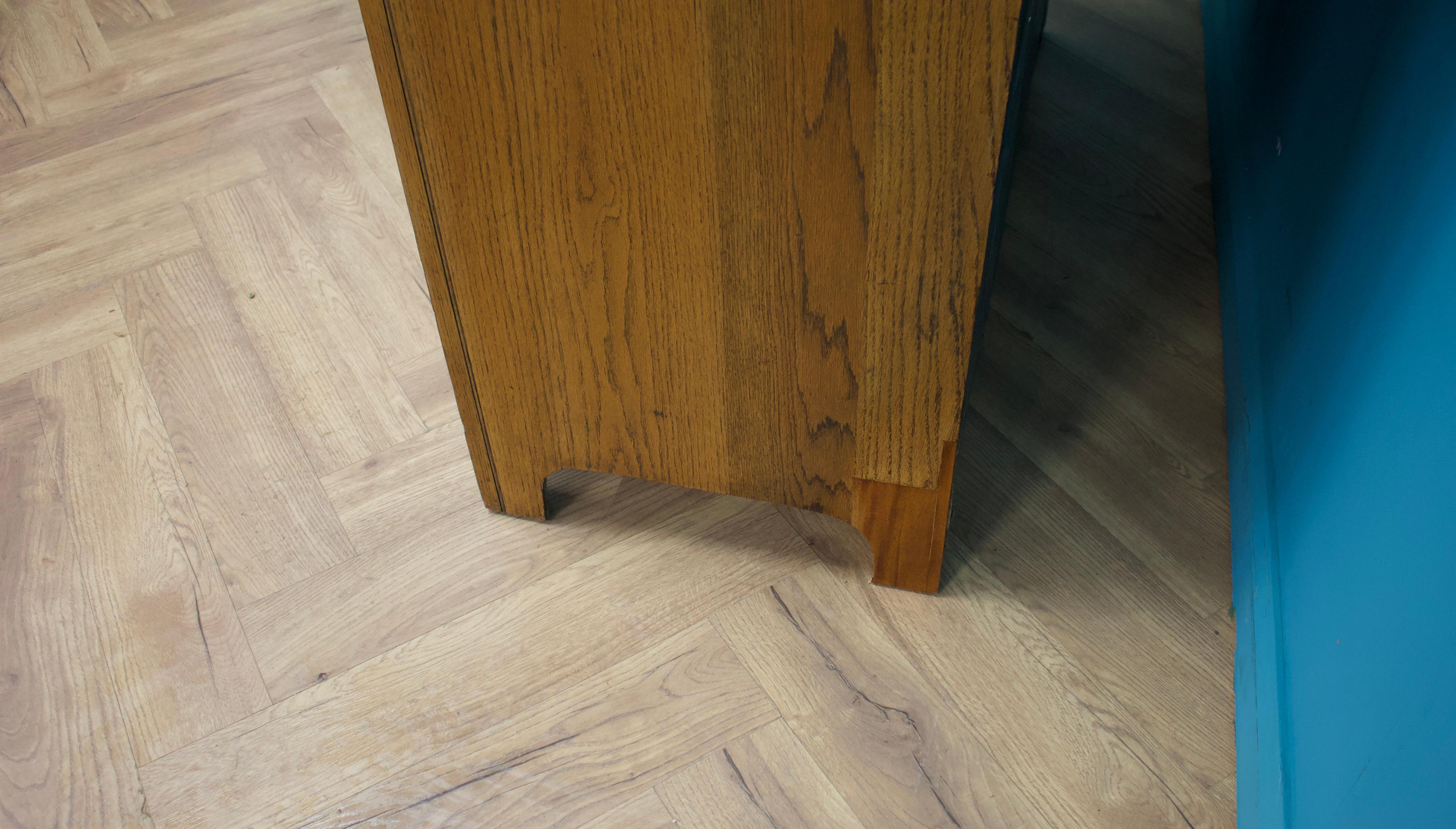 Vintage Burr Walnut Compactum Wardrobe from Harris Lebus, 1930s 8