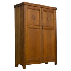 Vintage Burr Walnut Compactum Wardrobe from Harris Lebus, 1930s