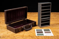 Vintage Burroughs Metal Shelving Salesman Sample Kit