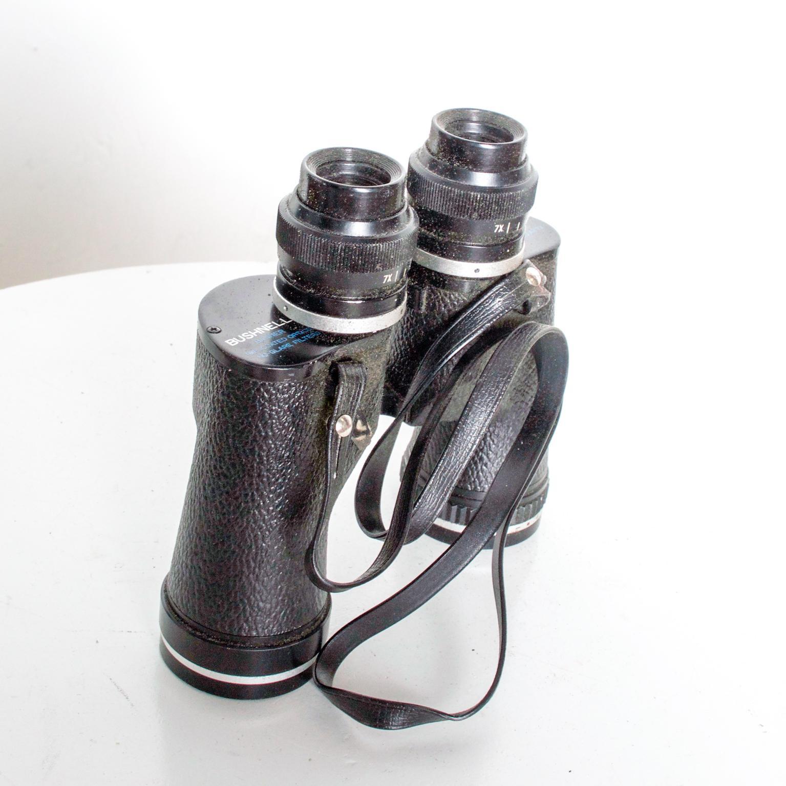 Mid-Century Modern Vintage Bushnell Binoculars with Original Case