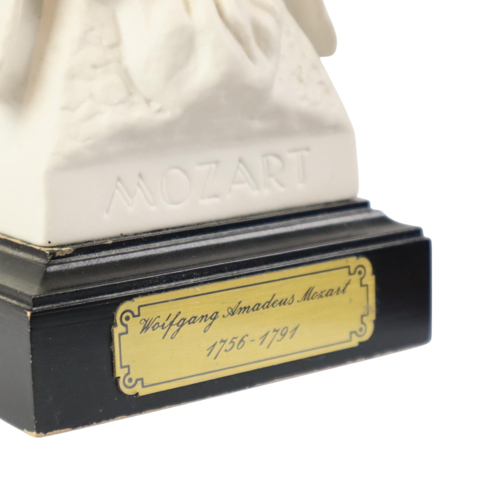 Busto Mozart d'epoca in porcellana Goebel Bochmann in vendita 2