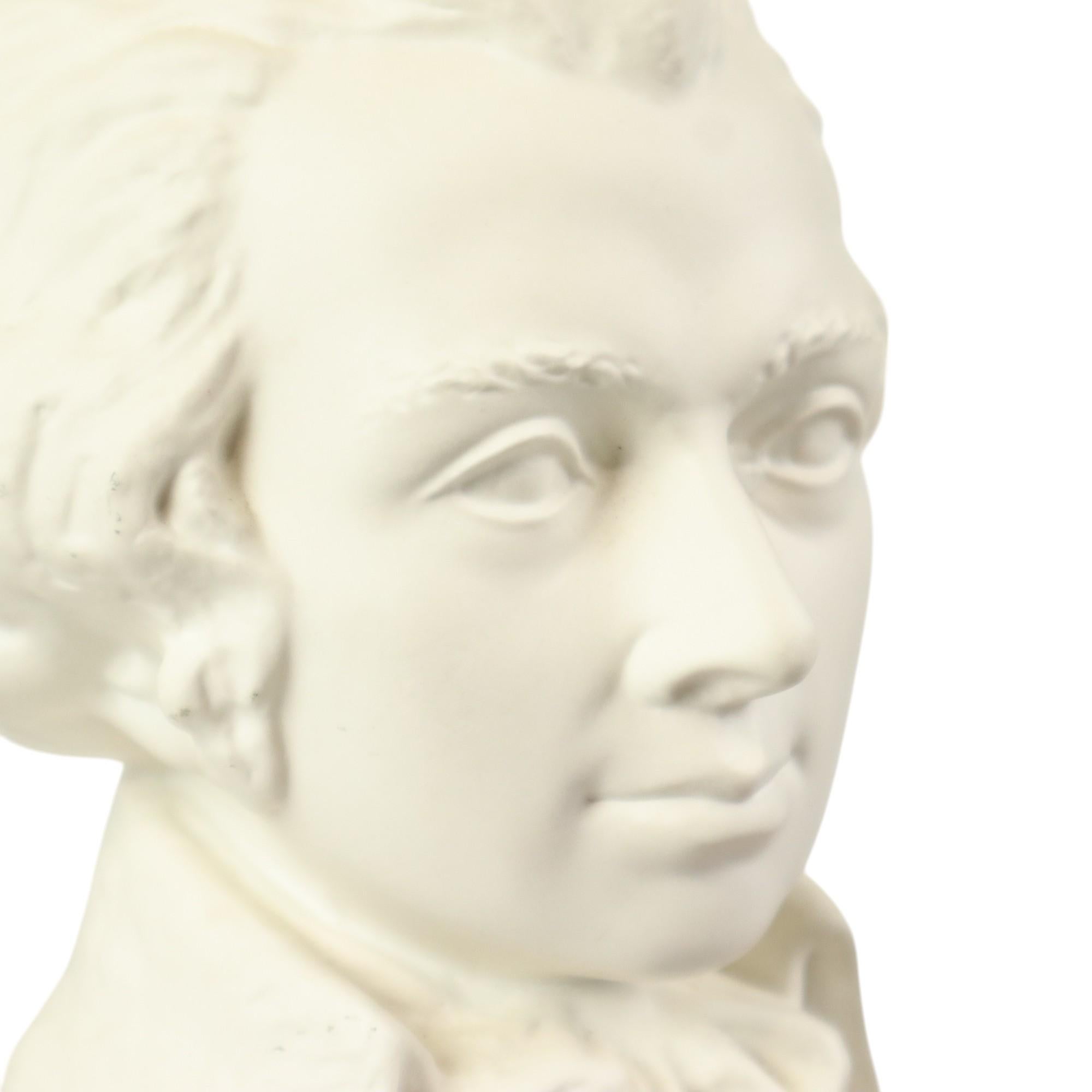 Busto Mozart d'epoca in porcellana Goebel Bochmann in vendita 3