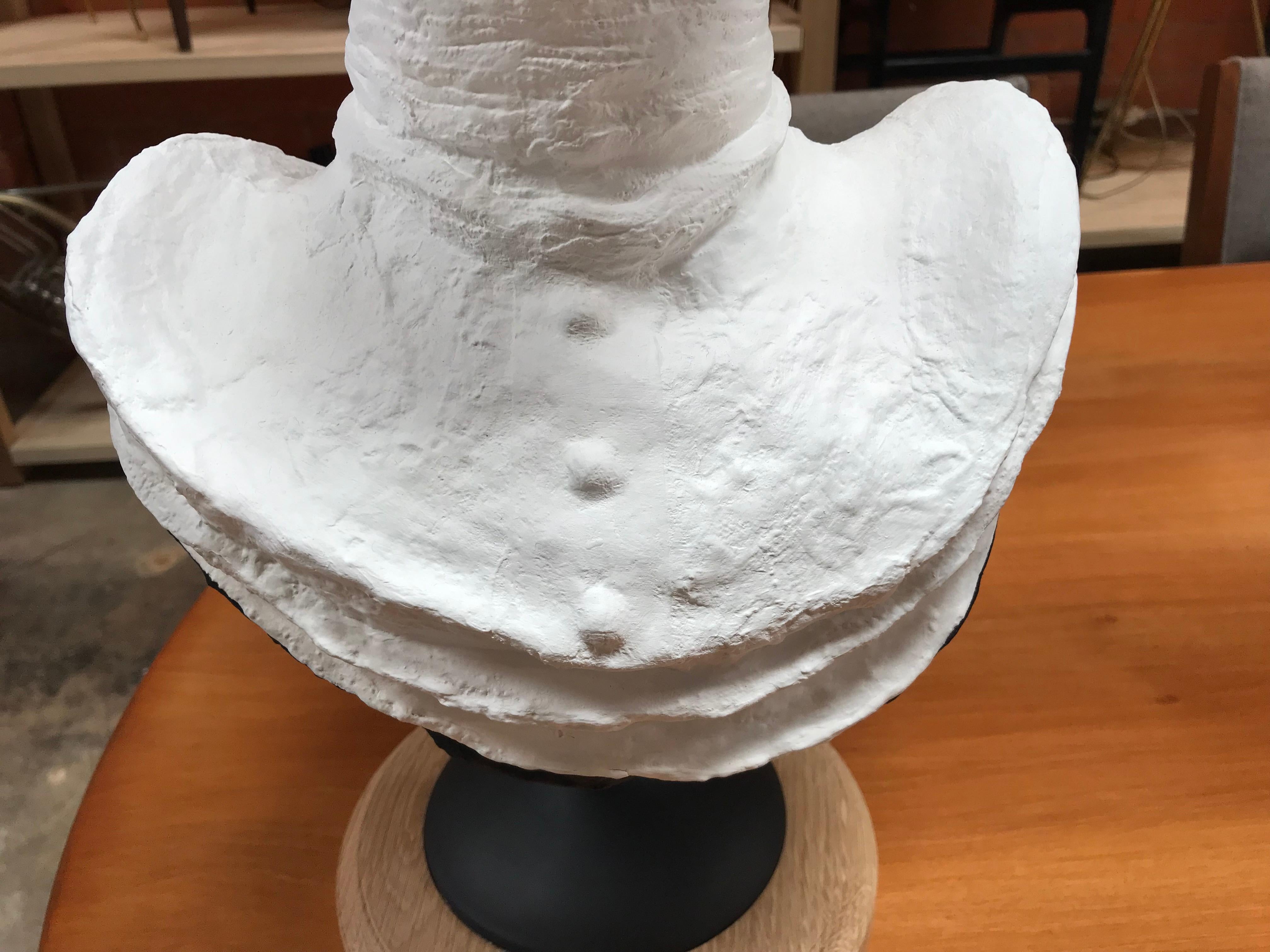 Vintage Bust of a Young Women, Signed David Gilmore, USA, 2019 5