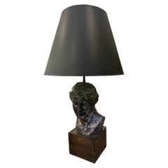 Vintage Bust Table Lamp