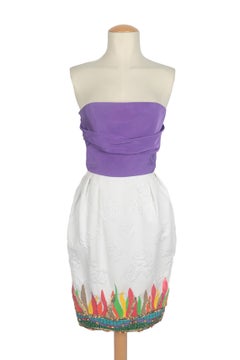 Vintage bustier dress