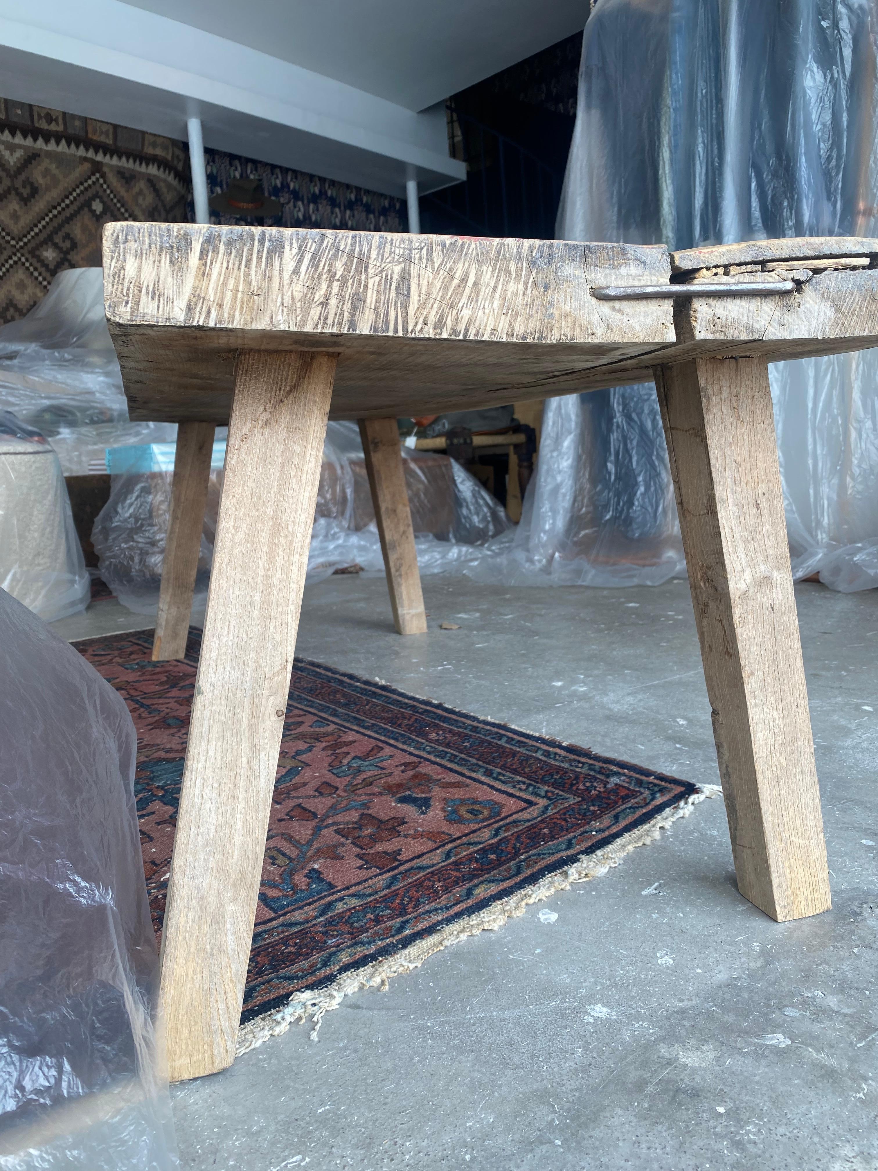 Vintage Butcher Block Coffee Table 3
