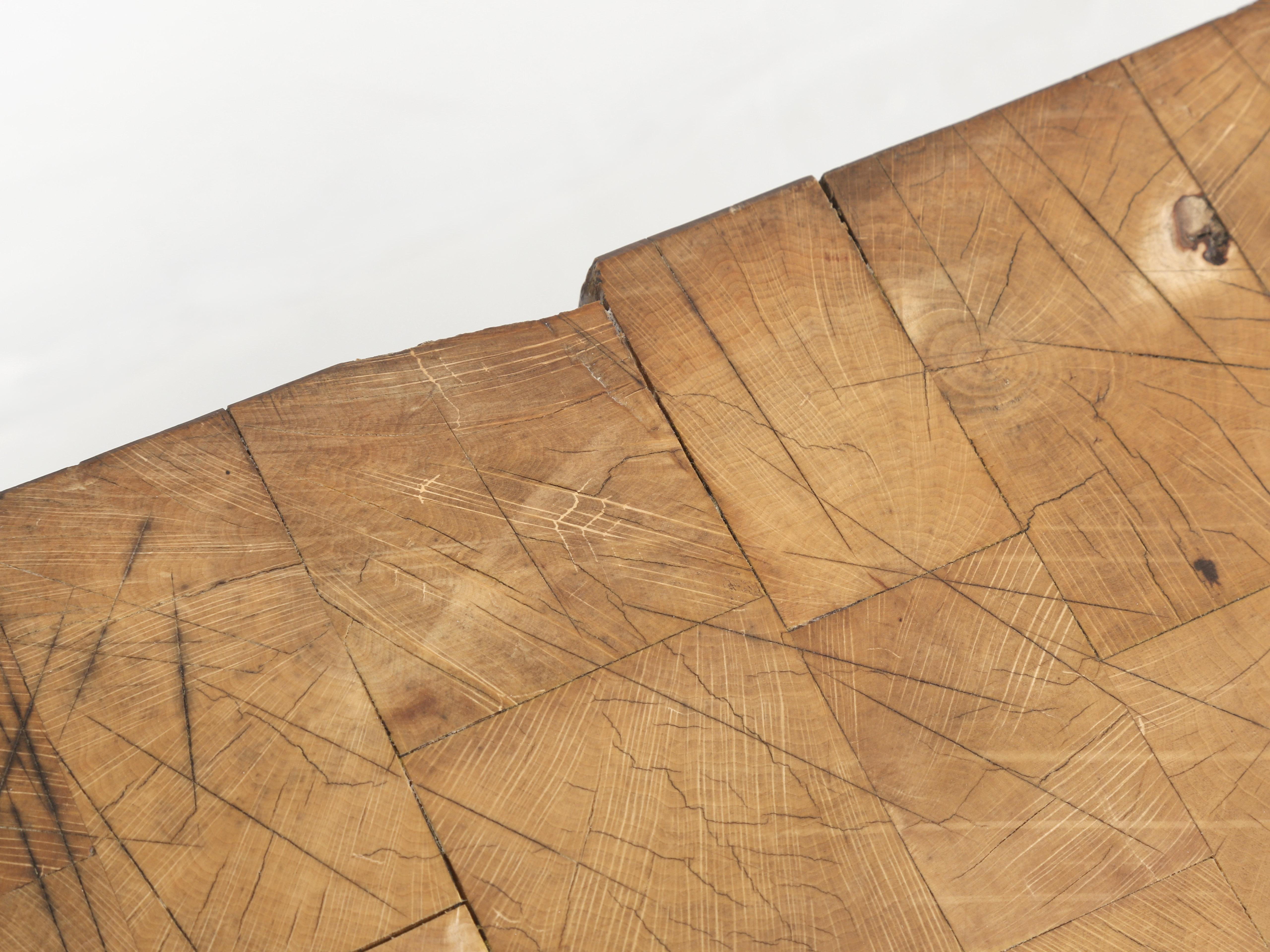 small butcher block island