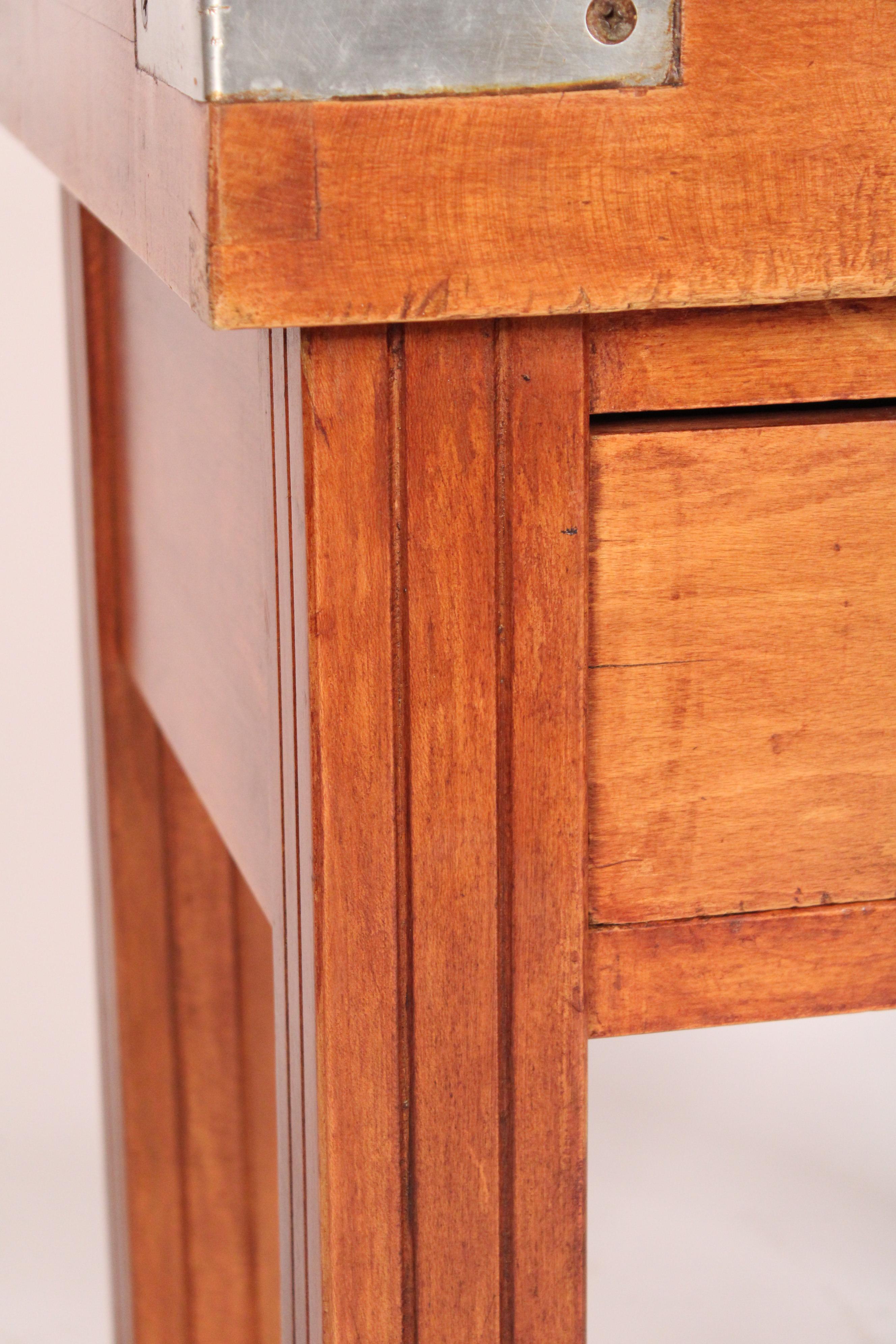 Vintage Butcher Block Table 3