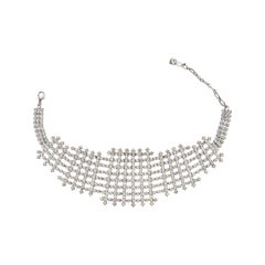 Vintage Butler & Wilson Diamante Choker Circa 1990