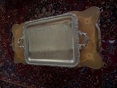 / vintage butler tray silver plate by webster Wilcox , international silver 3292