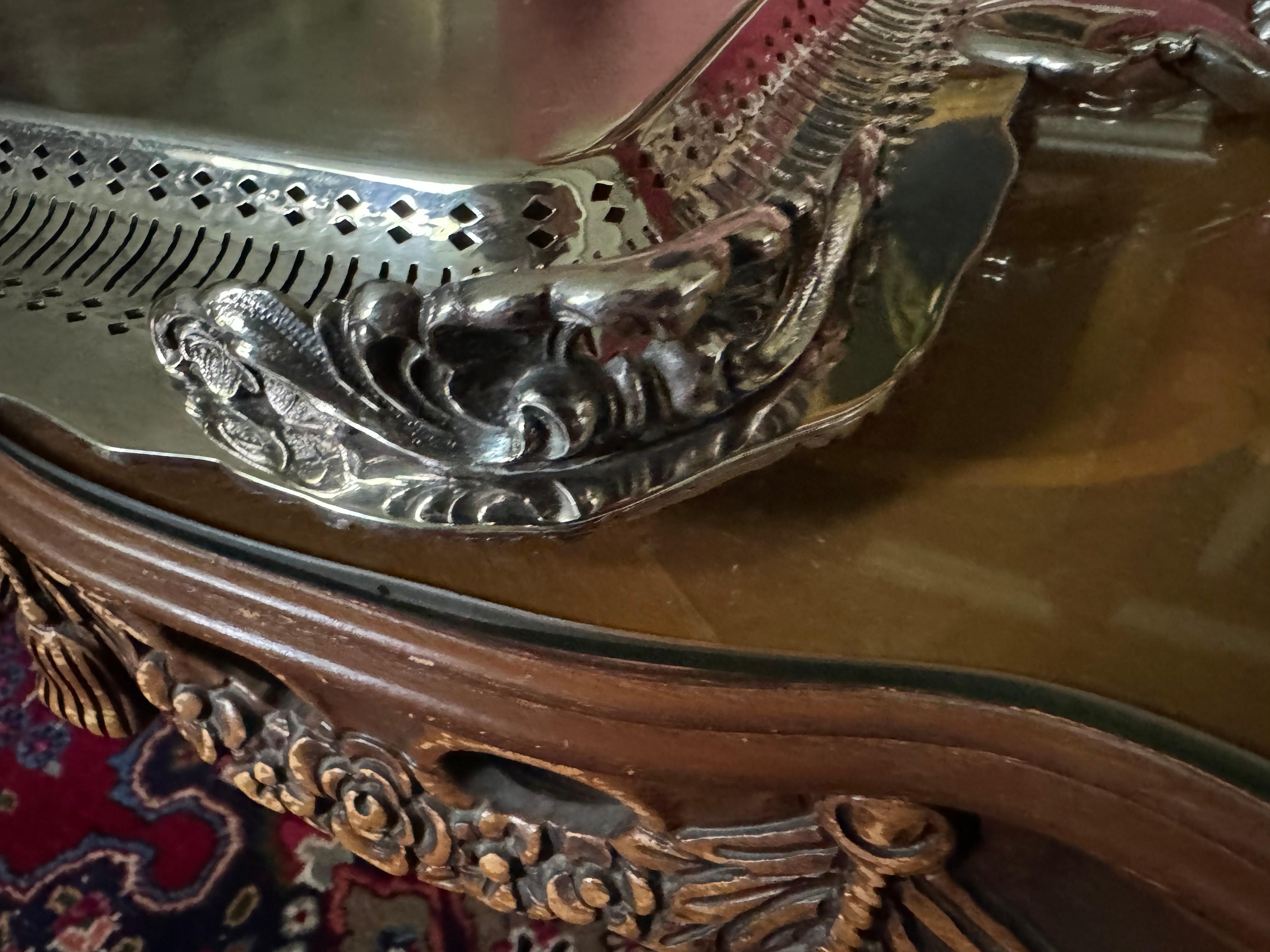 / vintage butler tray silver plate by webster Wilcox , international silver 3292 For Sale 1