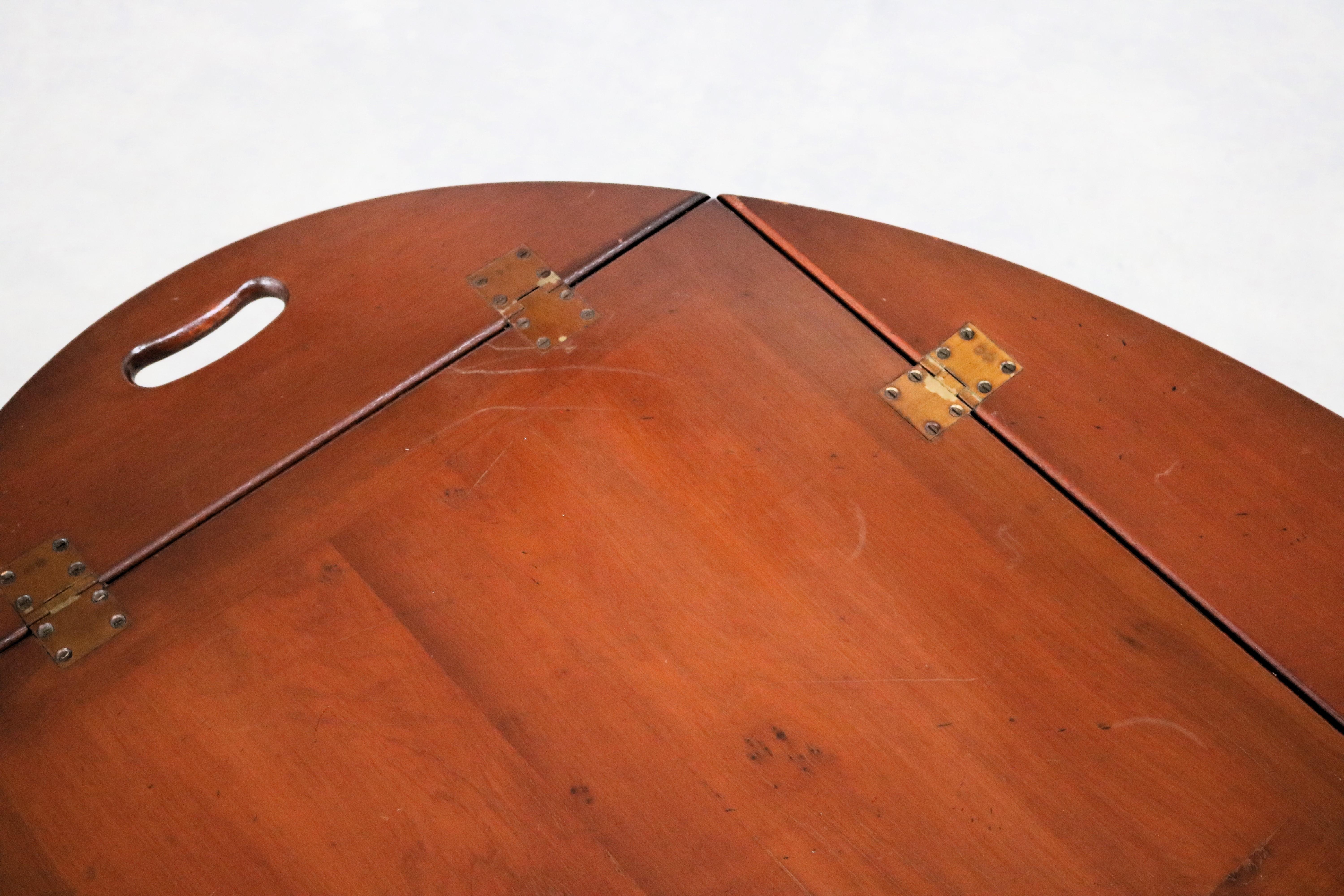 Wood vintage butler tray table | side table | 60s | Swedish (1) For Sale