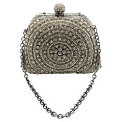 Vintage Butler 
Wilson Crystal Minaudiere 1980s