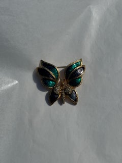Vintage Butterfly Brooch